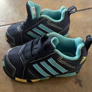 Adidas Blue Sneakers Comfortable Athletic Design